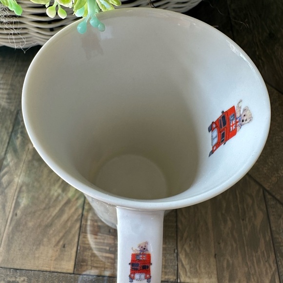 Rather Charming Teddy Bear Coffee Mug Lesser & Pavey British UK Fine Bone China - Picture 5 of 6